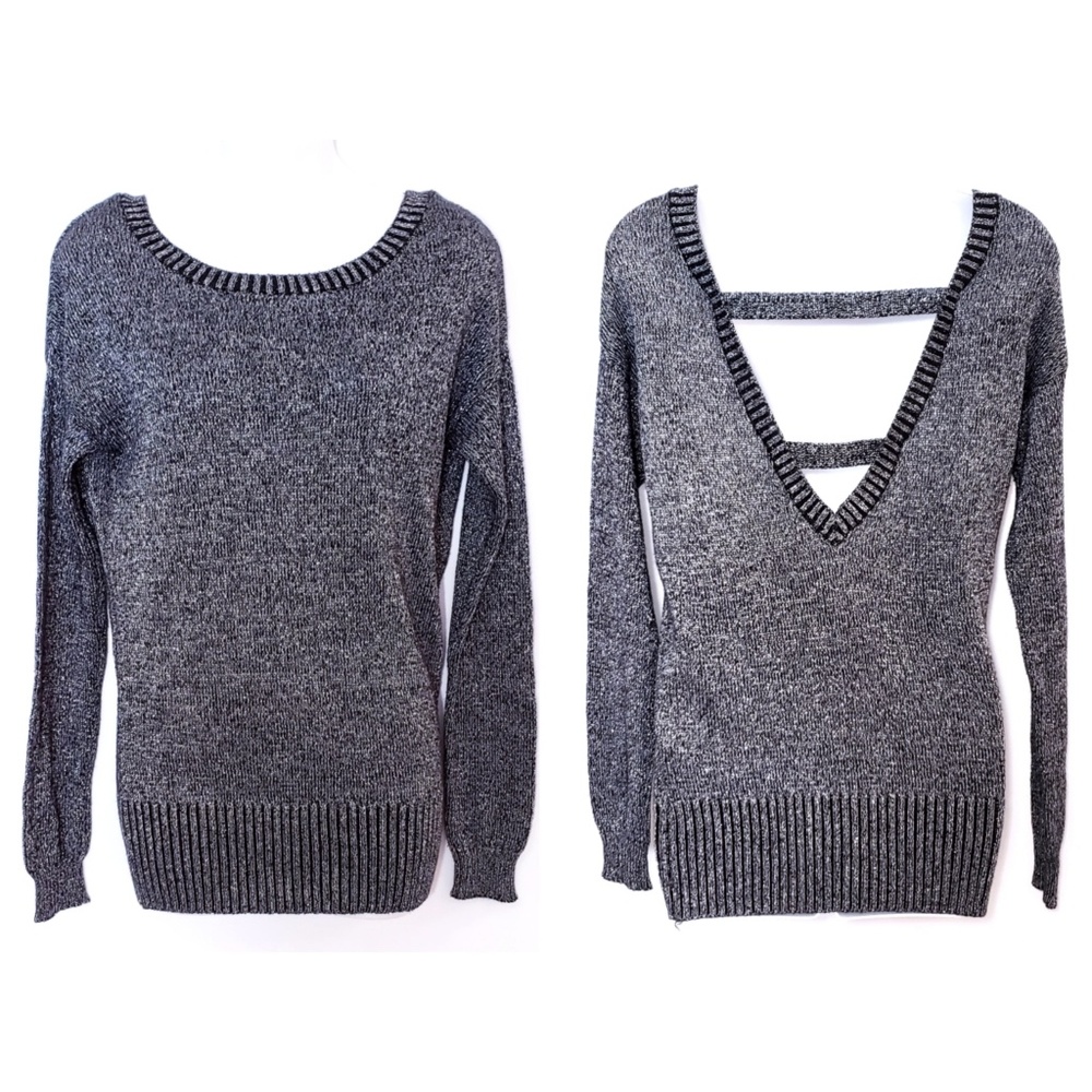 Heart N Crush Grey Sweater